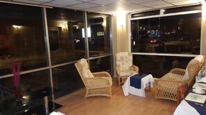 Sala de estar en el lobby