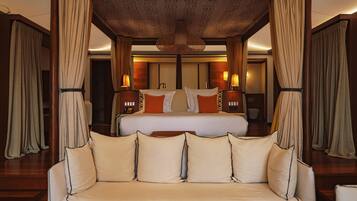 Premium bedding, minibar, in-room safe, desk