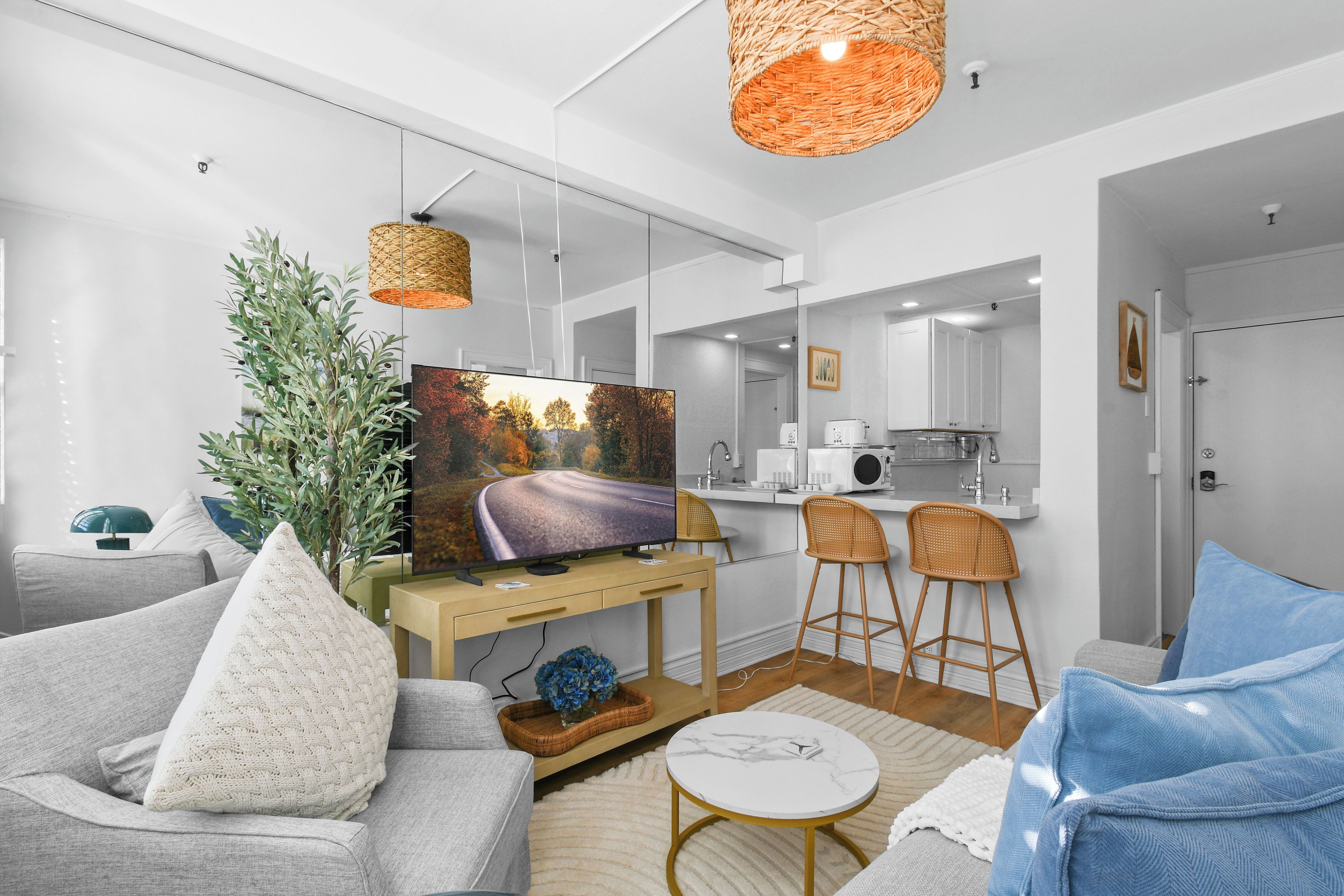 Comfort Condo | Premium bedding, individually decorated, individually furnished