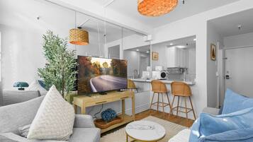 1 habitación, ropa de cama de alta calidad y decoración personalizada