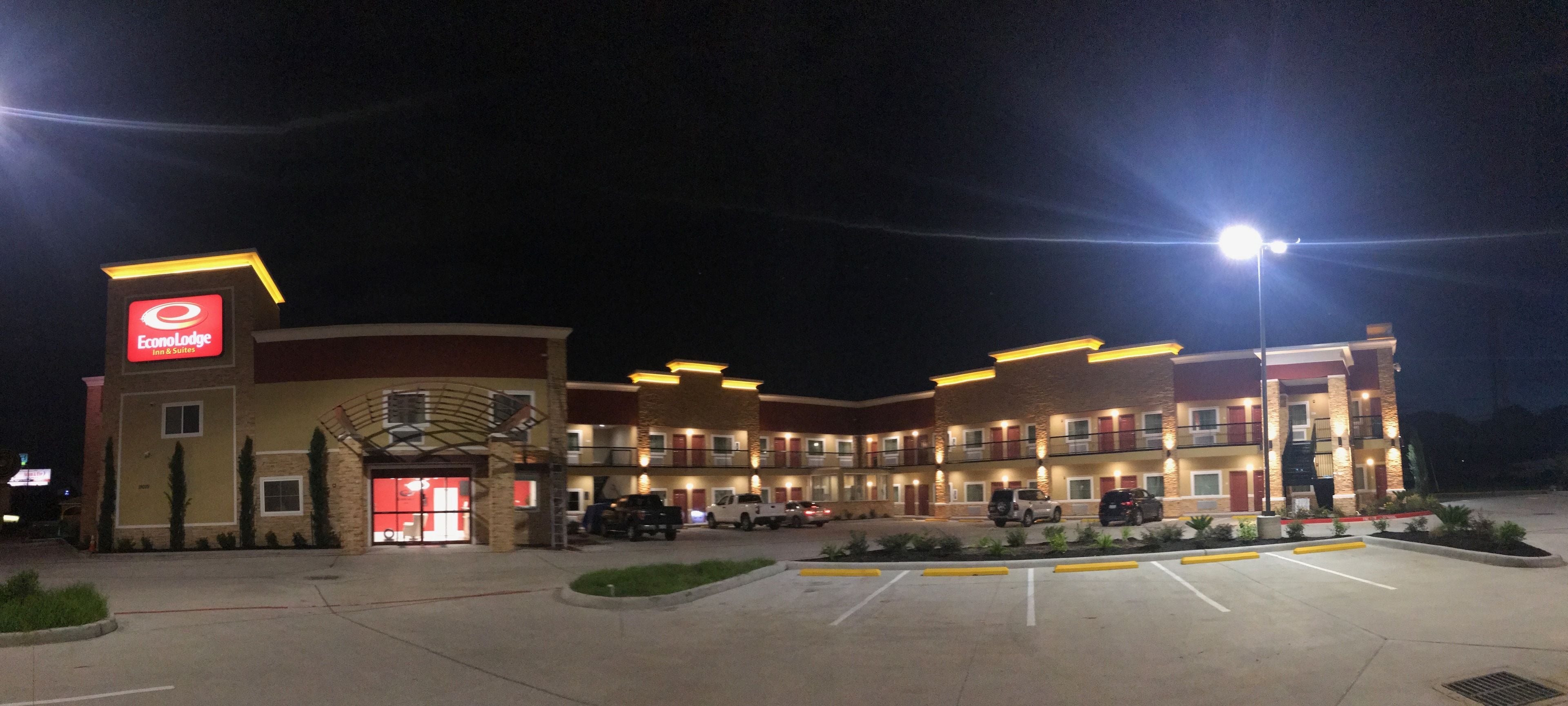 front of property – evening/night