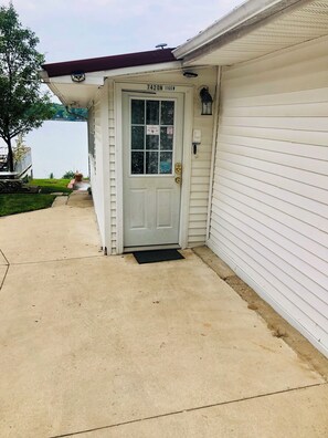 Voorkant van accommodatie