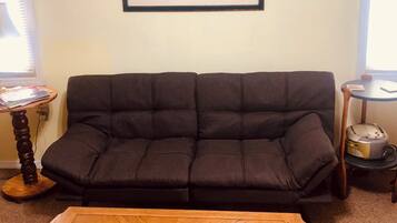 44-inch Smart TV with digital channels, Netflix, DVD player