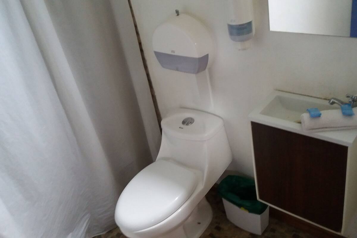 Phòng đôi Tiêu chuẩn | Phòng tắm | Buồng tắm vòi sen, đồ dùng nhà tắm miễn phí, khăn tắm