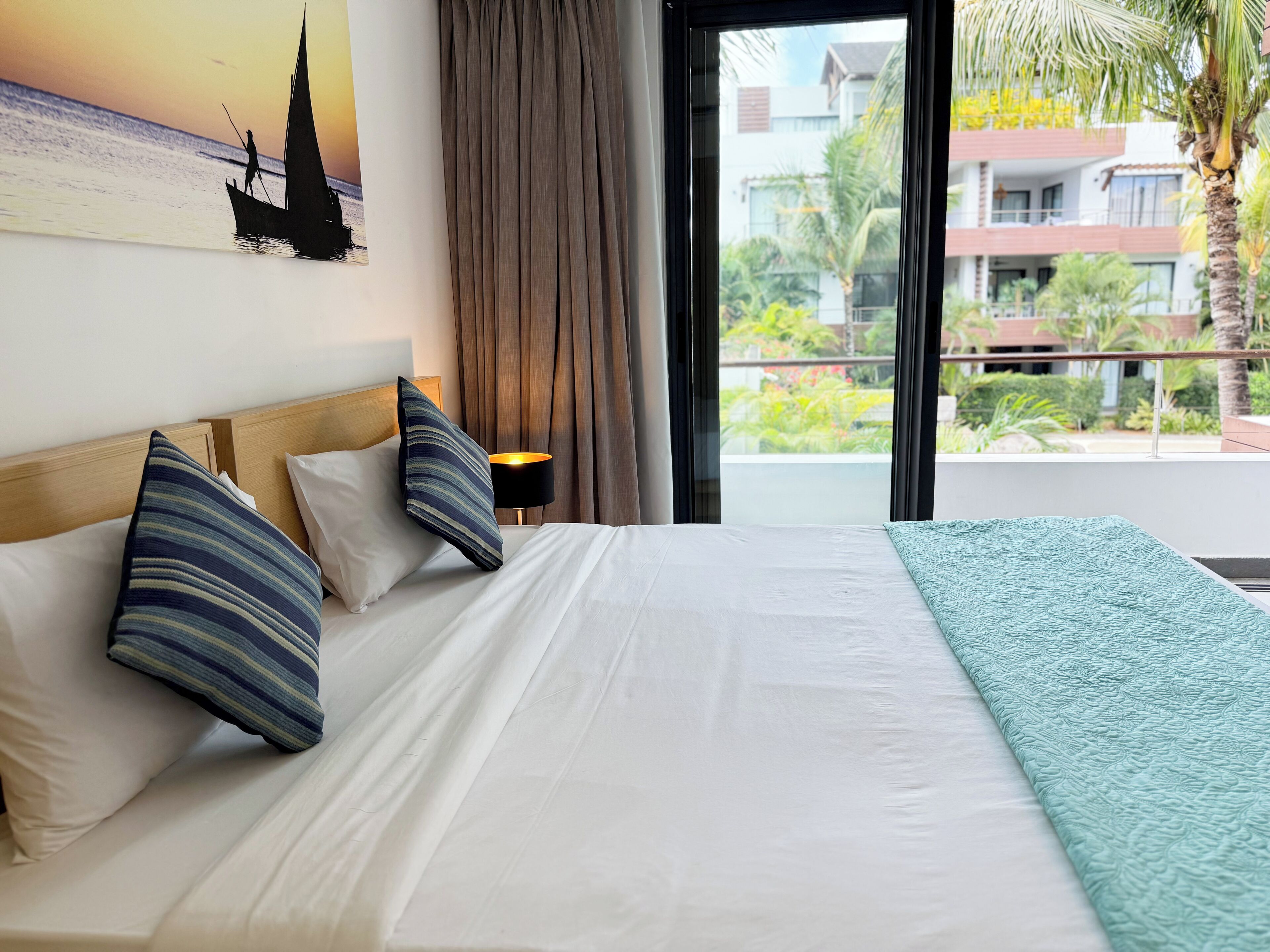 Apartment, 2 Bedrooms, Garden View | In-room safe, individually furnished, laptop workspace, blackout drapes