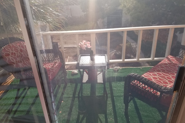 Basic Double Room, 1 Queen Bed, Balcony, City View | Balcony