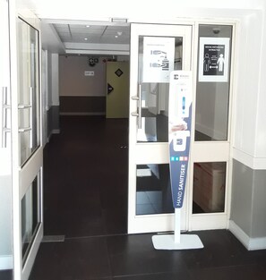 Entrada de la propiedad