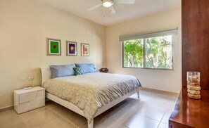 Apartment, 1 Bedroom, Kitchen, Pool View | 1 bedroom, individually decorated, individually furnished, desk