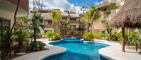 Alberca al aire libre