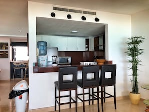 Private kitchen - The perfect ocean front house in hotel zone (Cancún)