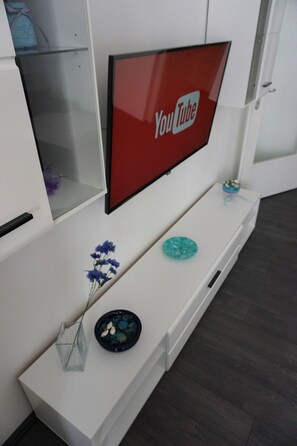 Interior - Modern studio apartment with a beautiful view (Rijeka)