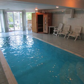 Piscine couverte, piscine chauffée