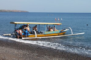 Am Strand, Strandtücher