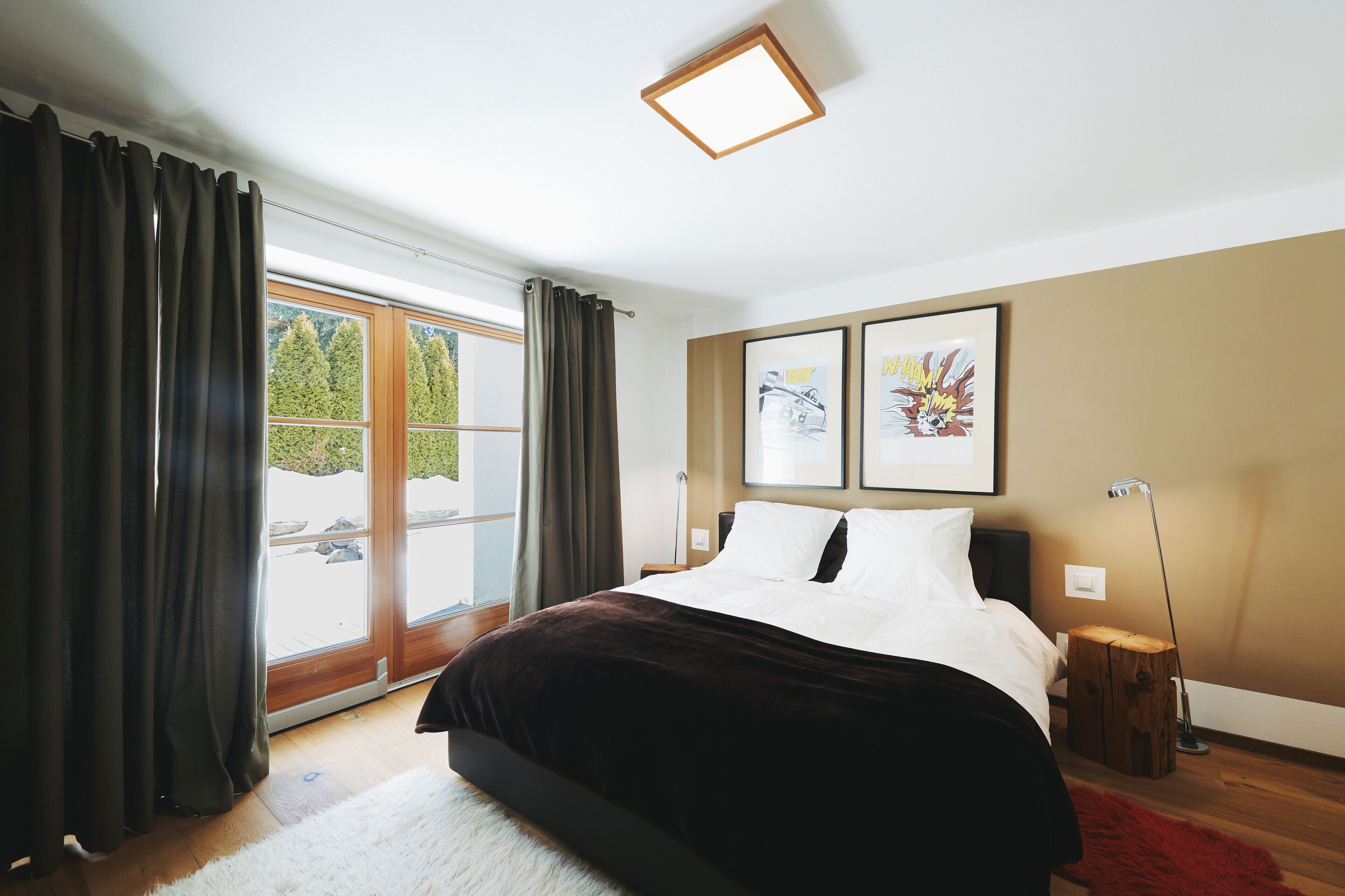 4 chambres, fer et planche à repasser, lit parapluie, Wi-Fi gratuit