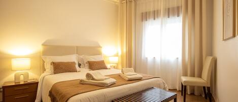 1 soverom, strykejern/-brett, wi-fi (inkludert) og sengetøy