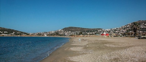 Tæt på stranden