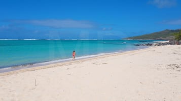 Tæt på stranden