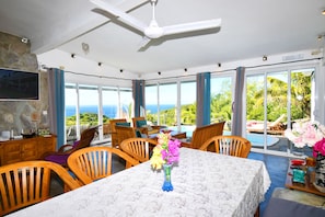 Dining - Villa Lorizon – Private Villa with Pool & Privacy, Sea View, fast Internet 200 (Rodrigues)