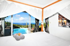 3 chambres, coffres-forts dans les chambres, bureau
