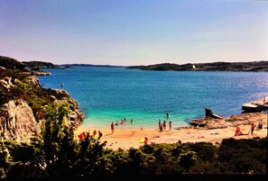 Beach nearby, sun-loungers