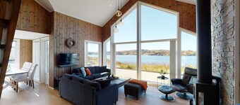 Luxury cottage with sea view, near Bergen