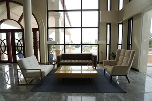 Sala de estar en el lobby