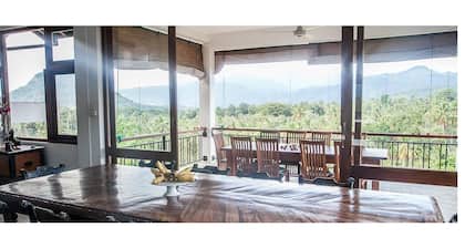 Luxary villa with live-in cook, staff, & visiting massage therapist