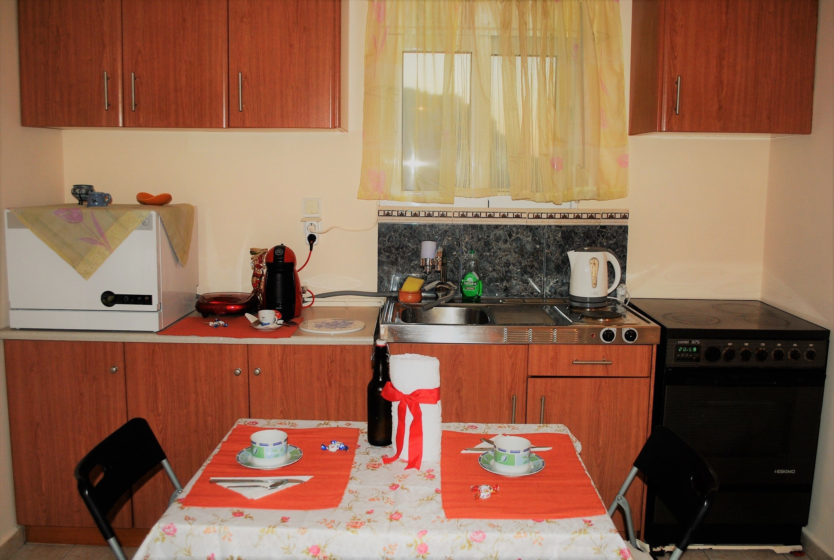 family apartment, 1 bedroom, kitchen, garden view | private kitchen | full-sized fridge, espresso maker, coffee/tea maker, electric kettle