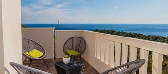 Bella villa scelta migliore baia nel 2016, vista sul mare