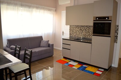 Charming appartment Ideal for 4 guests, in San Pietro, 2 bedrooms & 2 bathrooms