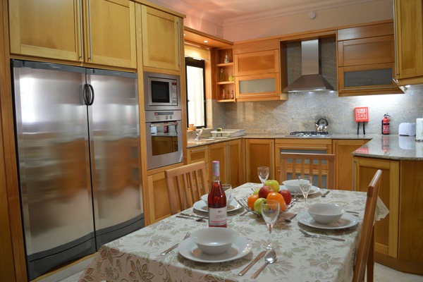 Fridge, oven, stovetop, toaster