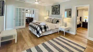 2 bedrooms, iron/ironing board, travel crib, free WiFi