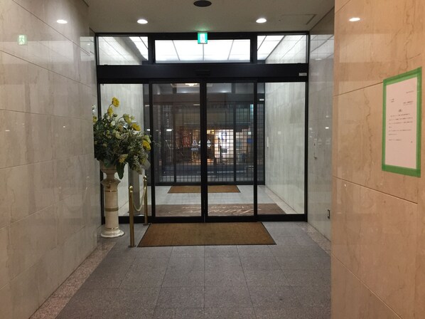 Interior entrance