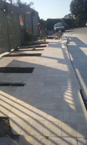 Enceinte de l’hébergement