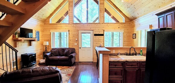 Älytelevisio, takka