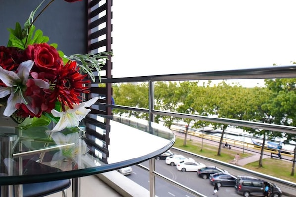 Standard Double Room with River View  | Balcony view
