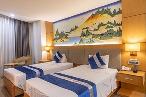 Phòng 2 giường đơn Cao cấp | Minibar, bàn, phòng cách âm, truy cập Internet không dây miễn phí