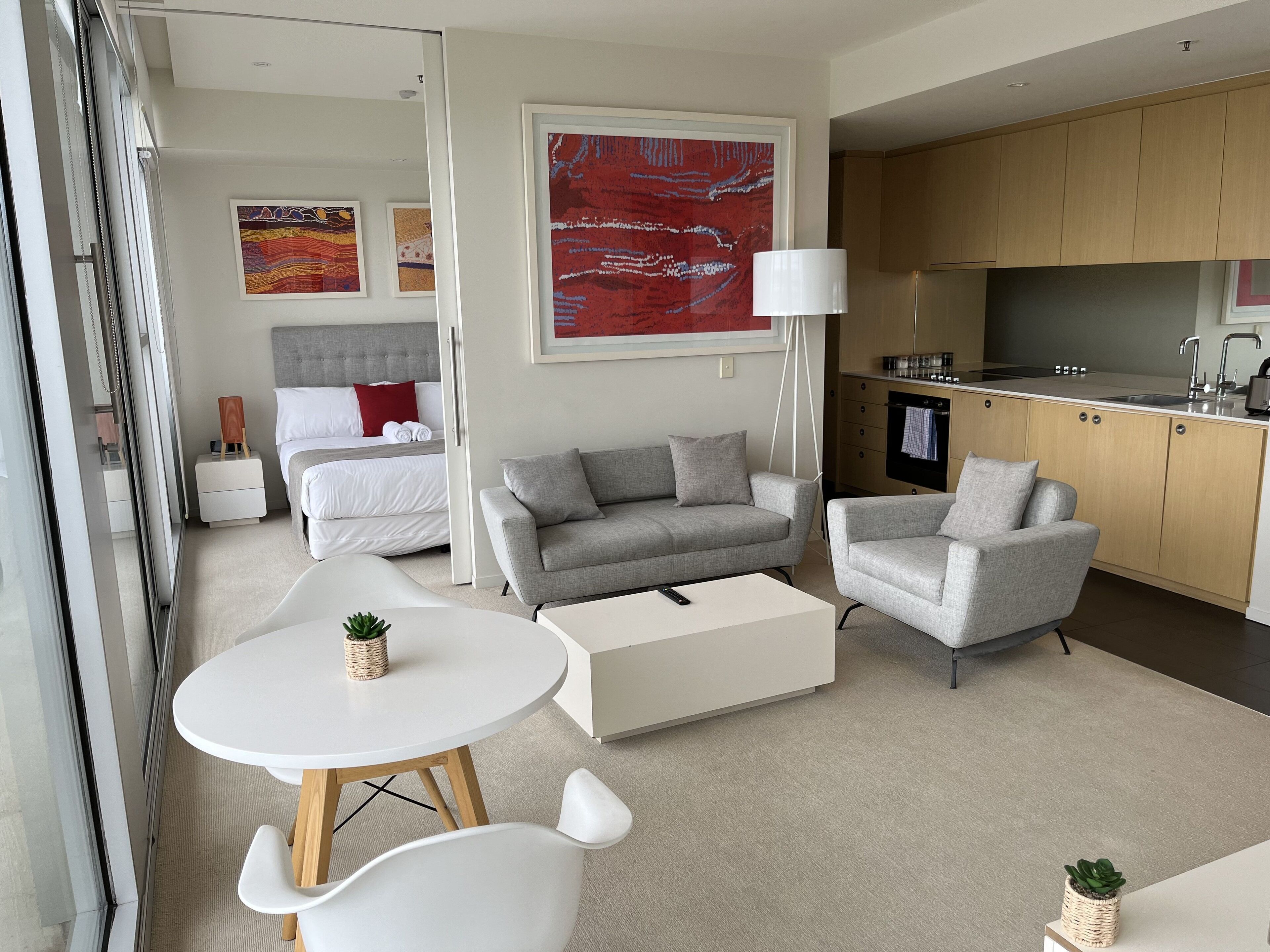 Apartment, 2 Bedrooms | Living area | Flat-screen TV