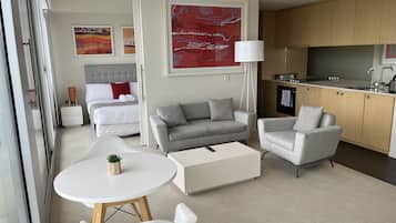 Apartment, 2 Bedrooms | Living area | Flat-screen TV