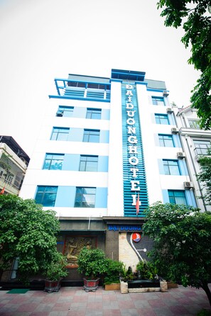 Voorkant van accommodatie