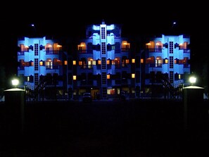 Front of property - evening/night - Hotel Deepak (Kakdwip)