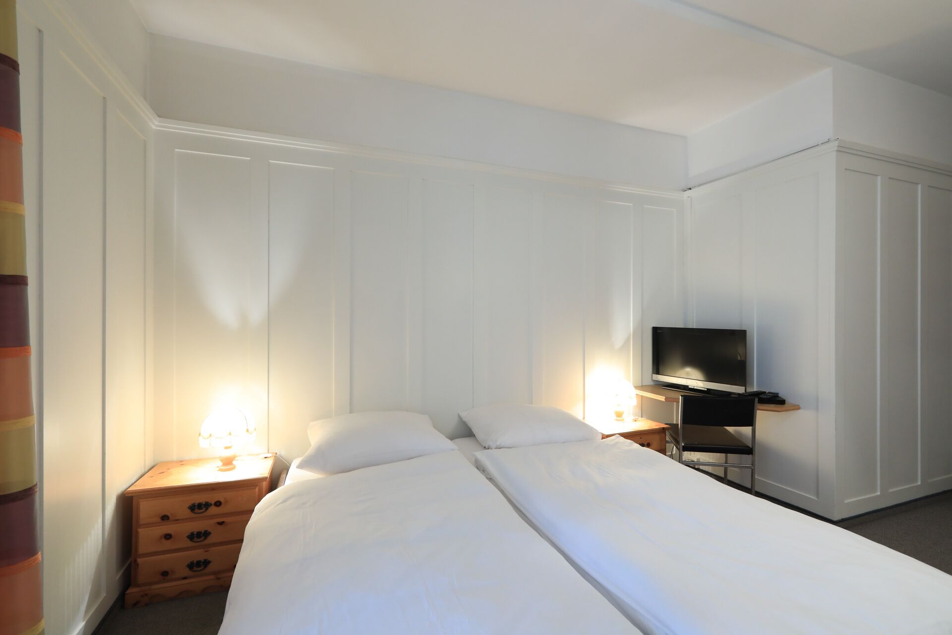 economy double room, shared bathroom | in-room safe, desk, soundproofing, rollaway beds