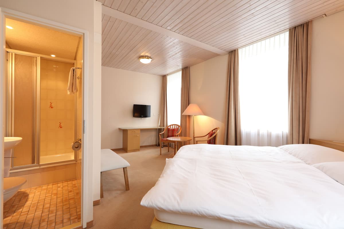 standard double room | in-room safe, desk, soundproofing, rollaway beds