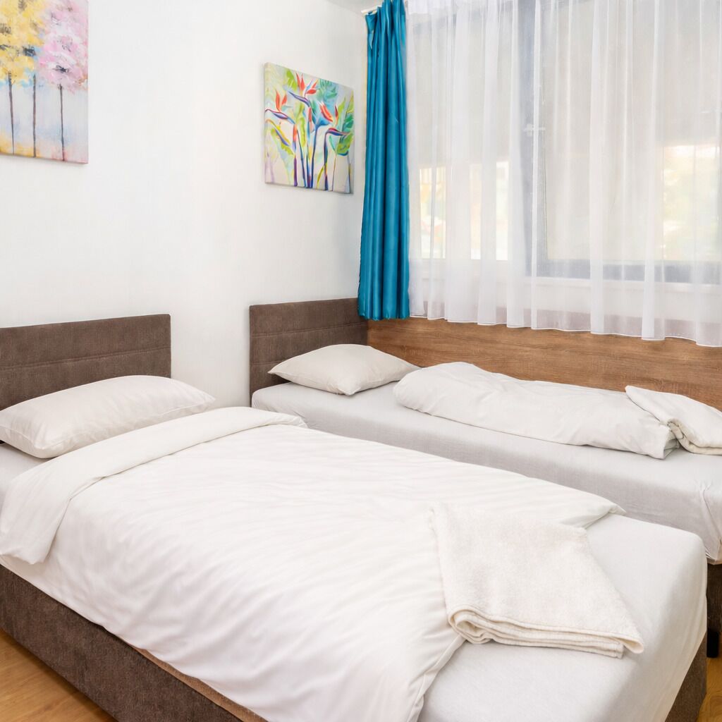 Wi-fi (inkludert) og sengetøy