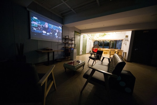65-inch LED TV with digital channels, TV, video-game console