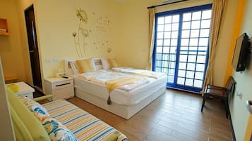 Suíte luxo, 1 quarto | Roupas de cama premium, escrivaninha, cortinas blackout