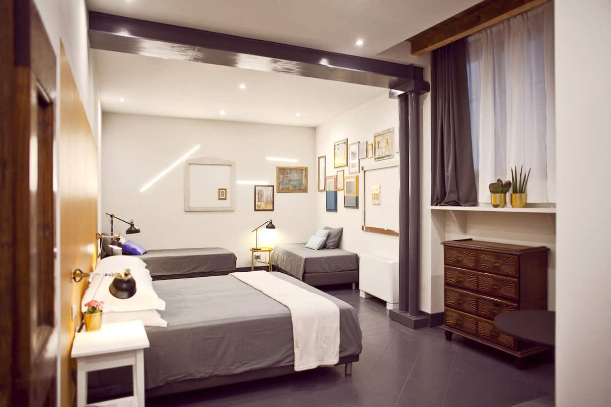 Economy-Vierbettzimmer, Nichtraucher | BettwÀsche aus Àgyptischer Baumwolle, hochwertige Bettwaren