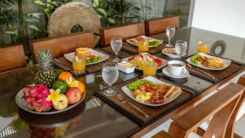 Daily continental breakfast for a fee