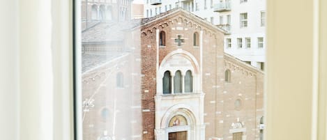 Blick von der Unterkunft