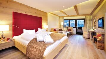 1 bilik tidur, peralatan tempat tidur premium, bar mini